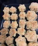 Scones con ciboulette