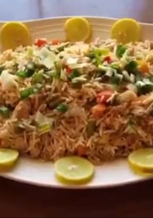 صورة لوصفة الارز مقلي (الارز الصيني) 🍛