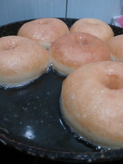 Foto resep Donat menul white ring
