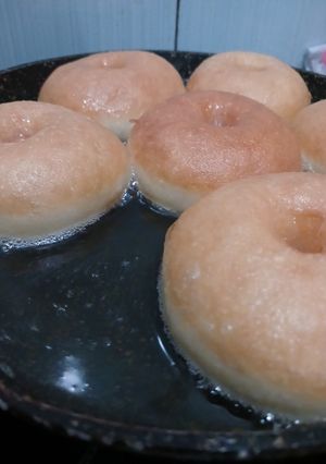 Foto resep Donat menul white ring