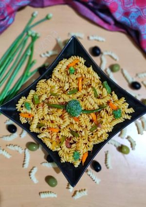 A picture of Vegetable Pasta.