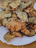 Chuletas de huerta con berenjenas