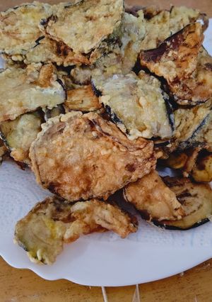 Una foto de Chuletas de huerta con berenjenas