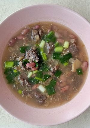 Foto resep Sop daging kacang merah
