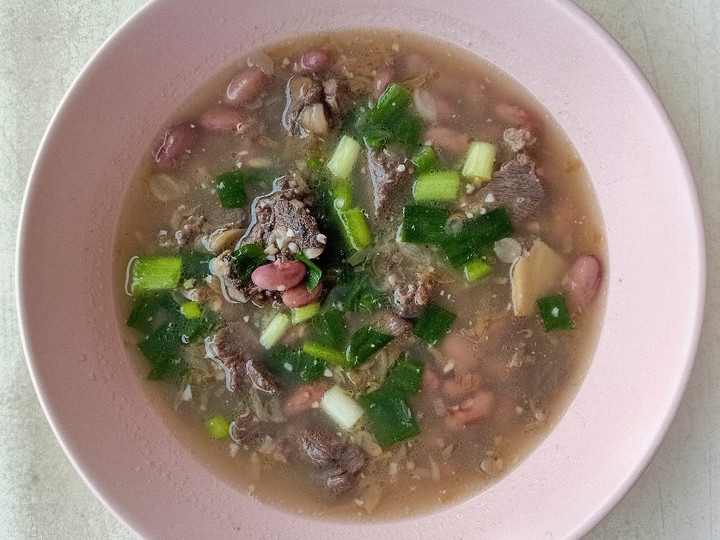 Resep Sop daging kacang merah, Lezat