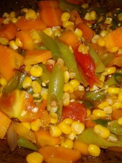 Foto resep Tumis Buncis, Wortel dan Jagung