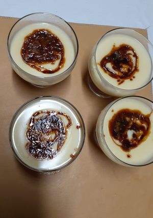 Una foto de Crema catalana