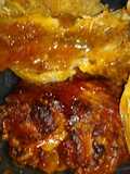 Sweet n sour turkey wings, ribs and turkey necks & chicken