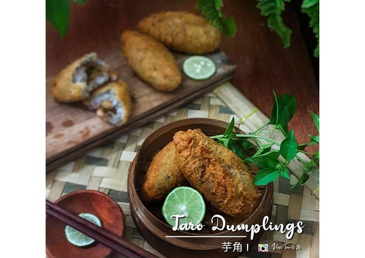 Rahasia Membuat 266 Talas Goreng Bersarang Isi Ayam Fried Taro Dumpling Yang Enak