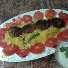 A picture of Murg tikka pulao.