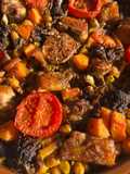 Arroz al horno con calabaza