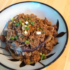 Pork and Eggplant (肉末茄子🍆) A picture of Pork and Eggplant (肉末茄子🍆).