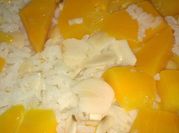 A picture of kabocha rice