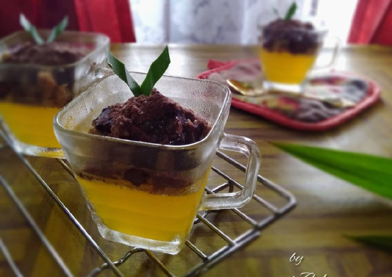 Puding Biskuit dgn Coklat Lumer