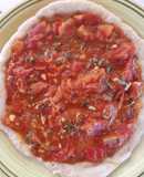 Pizza fácil en sartén
