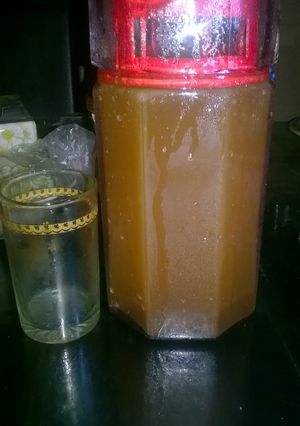 A picture of Tamarind drink, lemon tsamiya tsimi #kanostate.