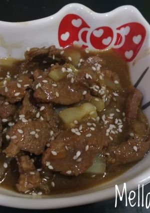 Foto resep Beef Gyudon simple