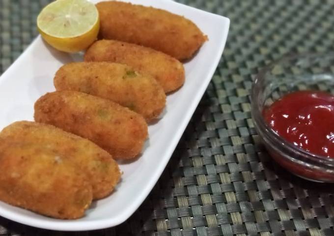 Recipe of Homemade Chicken cheese kabab