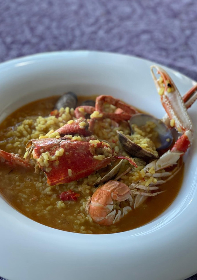 Una foto de Arroz Caldoso Bogavante