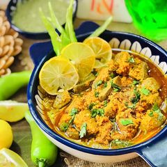 A picture of Masala kaleji / Spicy liver.