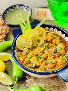A picture of Masala kaleji / Spicy liver.
