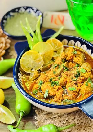 A picture of Masala kaleji / Spicy liver.