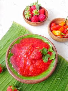 Foto resep Sambal Strawberry