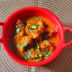 A picture of Lauki ka kofta.