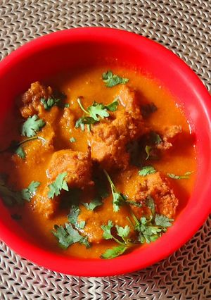 A picture of Lauki ka kofta.