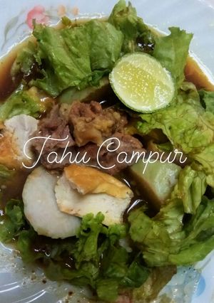 Foto resep Tahu Campur Lamongan Simple