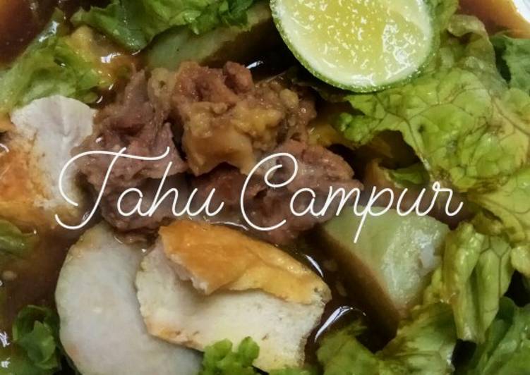 Tahu Campur Lamongan Simple