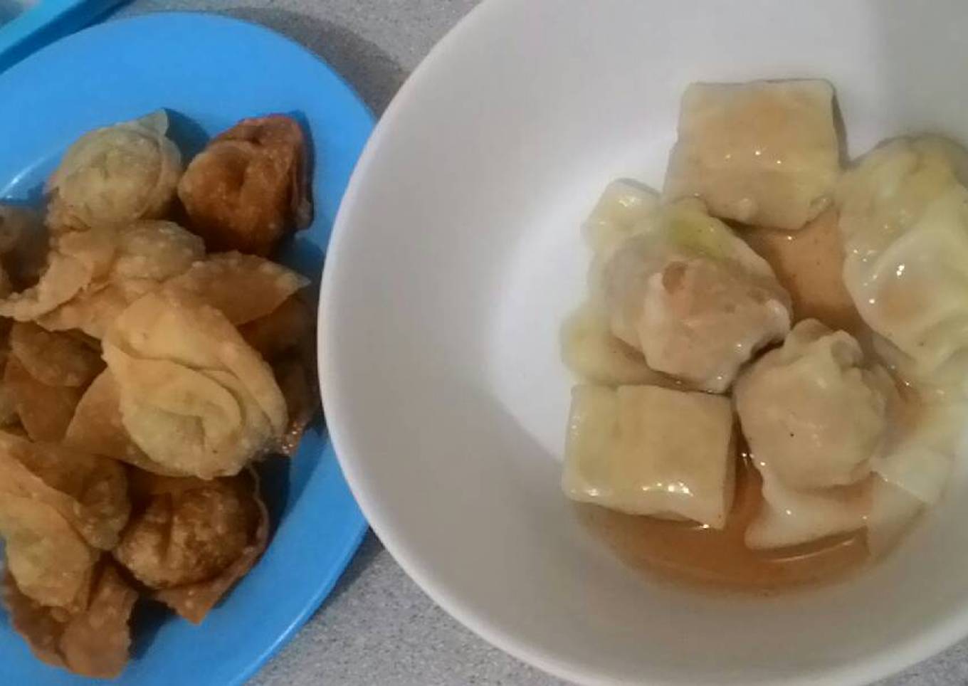Resep Pangsit goreng dan rebus, Sempurna