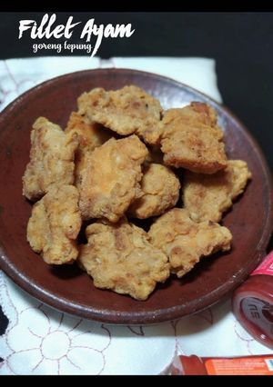 Foto resep Fillet Ayam Goreng Tepung