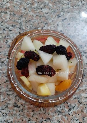 Une photo de Coupe de fruits frais 🥣
