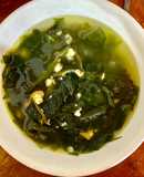 Canh rong biển nấu tôm