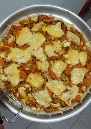 Una foto de Tarta de pollo