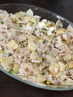 عکسی از دستور سالاد ماکارونی