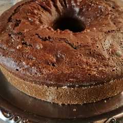 Una foto de Torta de chocolate con café