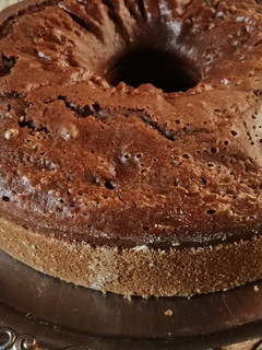 Una foto de Torta de chocolate con café