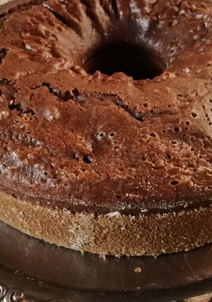 Una foto de Torta de chocolate con café