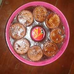 รูปของ Puding biskuit coklat mudah banget