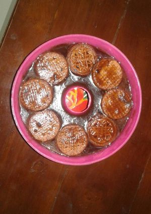 Foto resep Puding biskuit coklat mudah banget