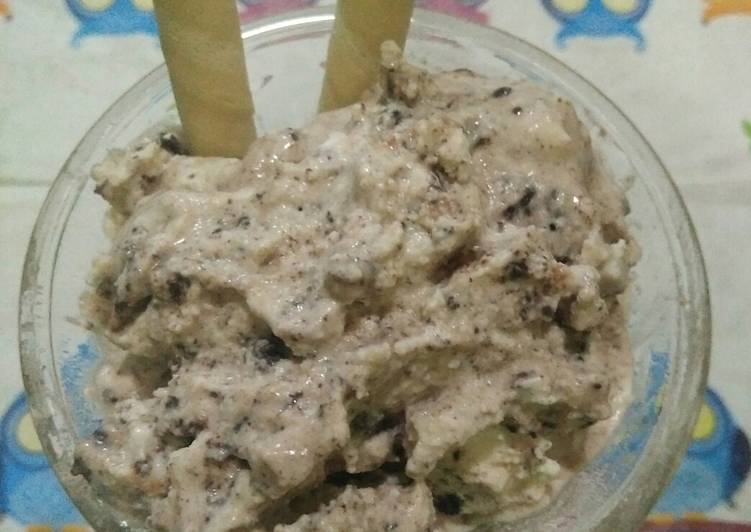 Resep Ice Cream Oreo Butter yang Enak Banget