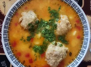 Una foto de Cazuela de Albóndigas