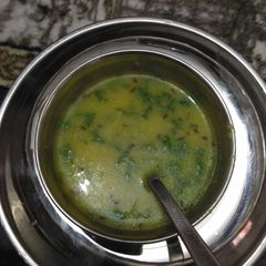 A picture of Yellow Moong dal.