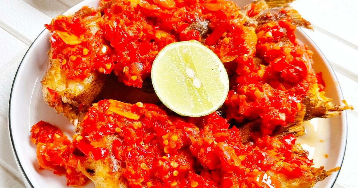 Ikan Kerapu Goreng Sambal Banjur