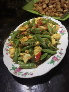 Foto resep Tumis Buncis Telur Pedas