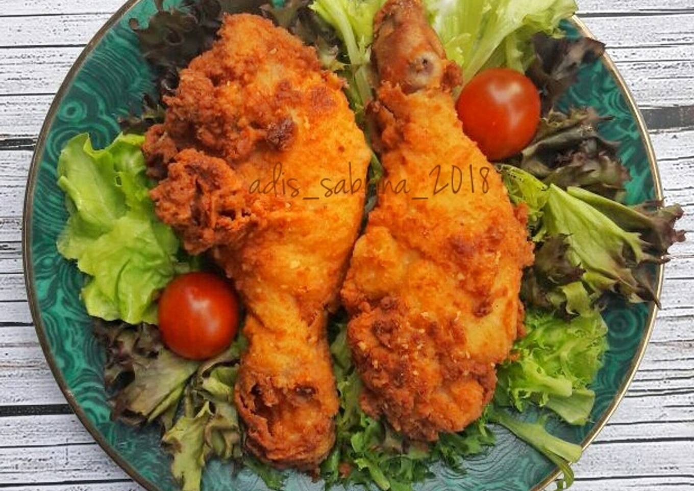 Ayam goreng ala KFC #pekaninspirasi