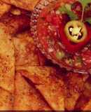 Fresh Tomato salsa with Nachos