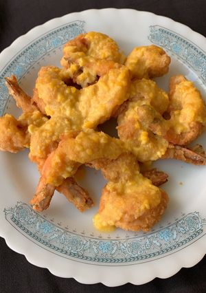 Foto resep Salted egg shrimp🍤